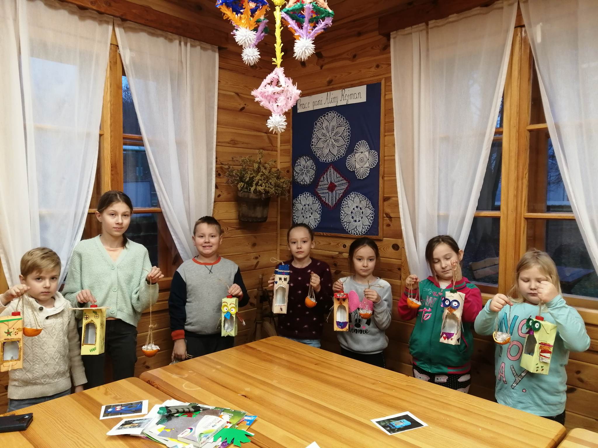 Warsztaty Tworzenia Karmników z recyklingu 